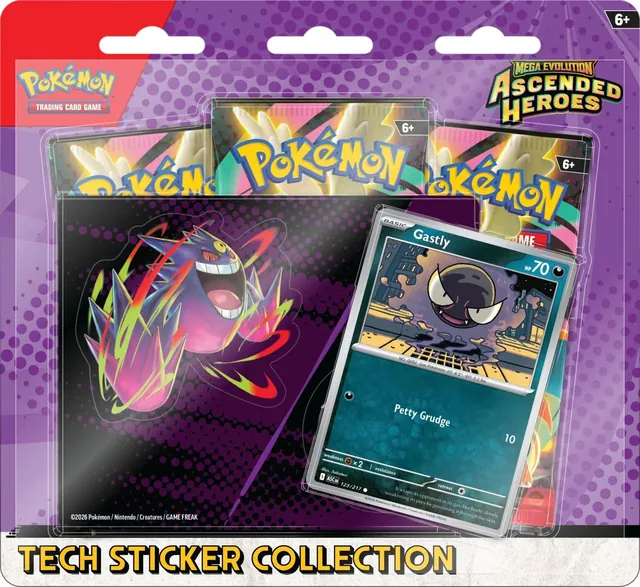 Tech Sticker Collection (Mega Gengar)